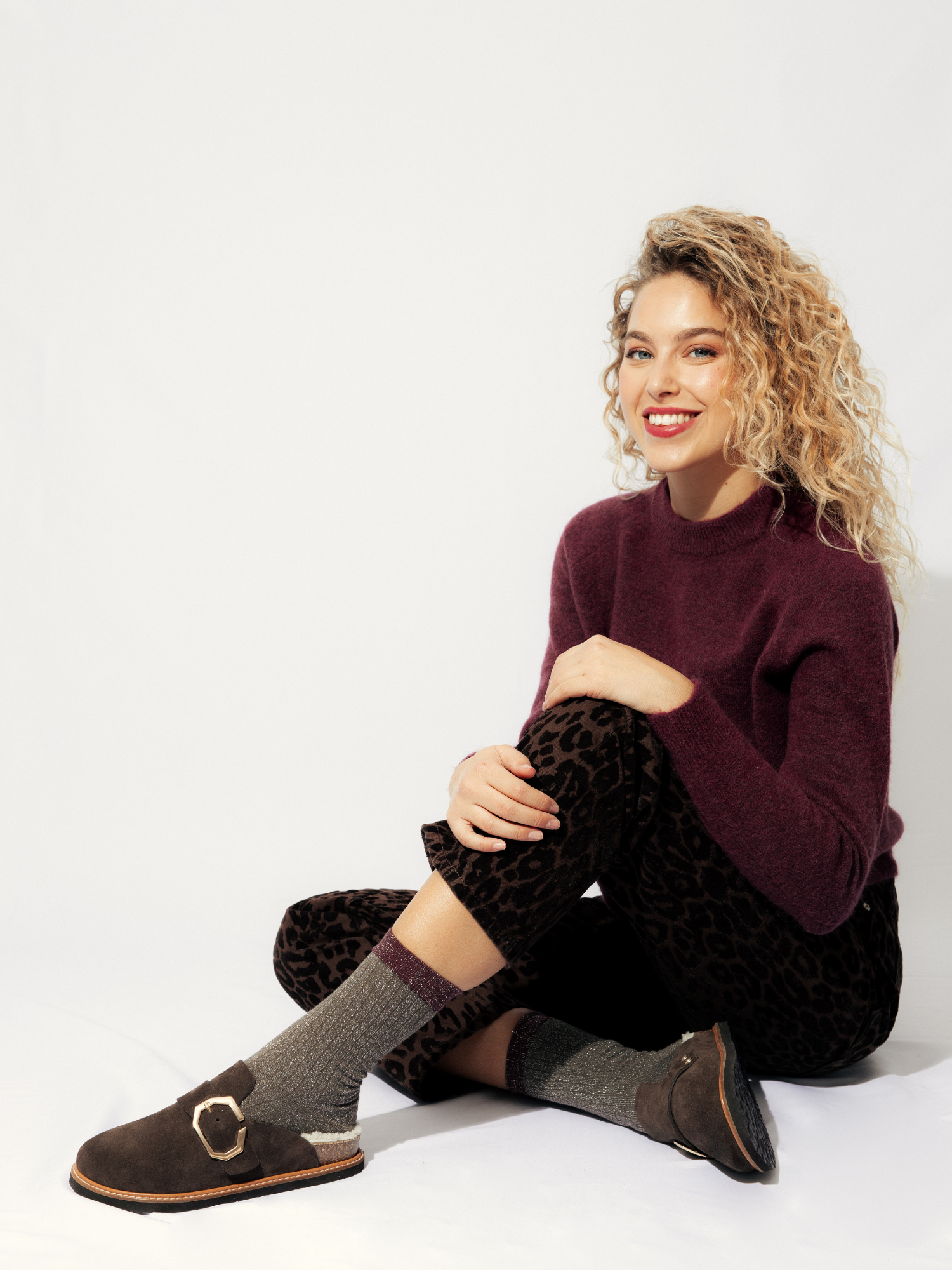 GRISEL VELOUR WOOL BROWN