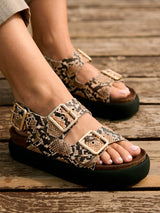 FELINA VEGAN SNAKE CAMEL BALLOON