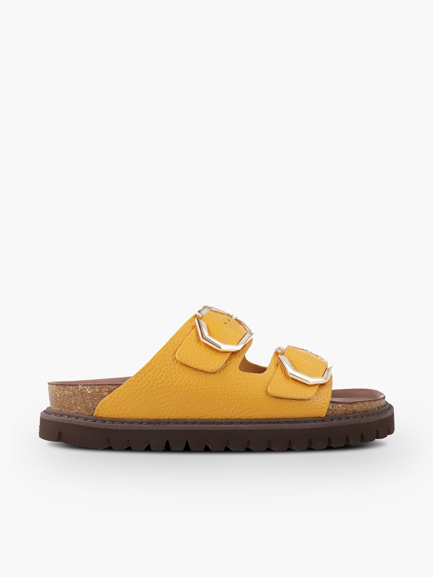 GALIA LEATHER EMBOSSED AMBER