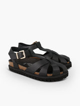 HOWEA EMBOSSED LEATHER BLACK