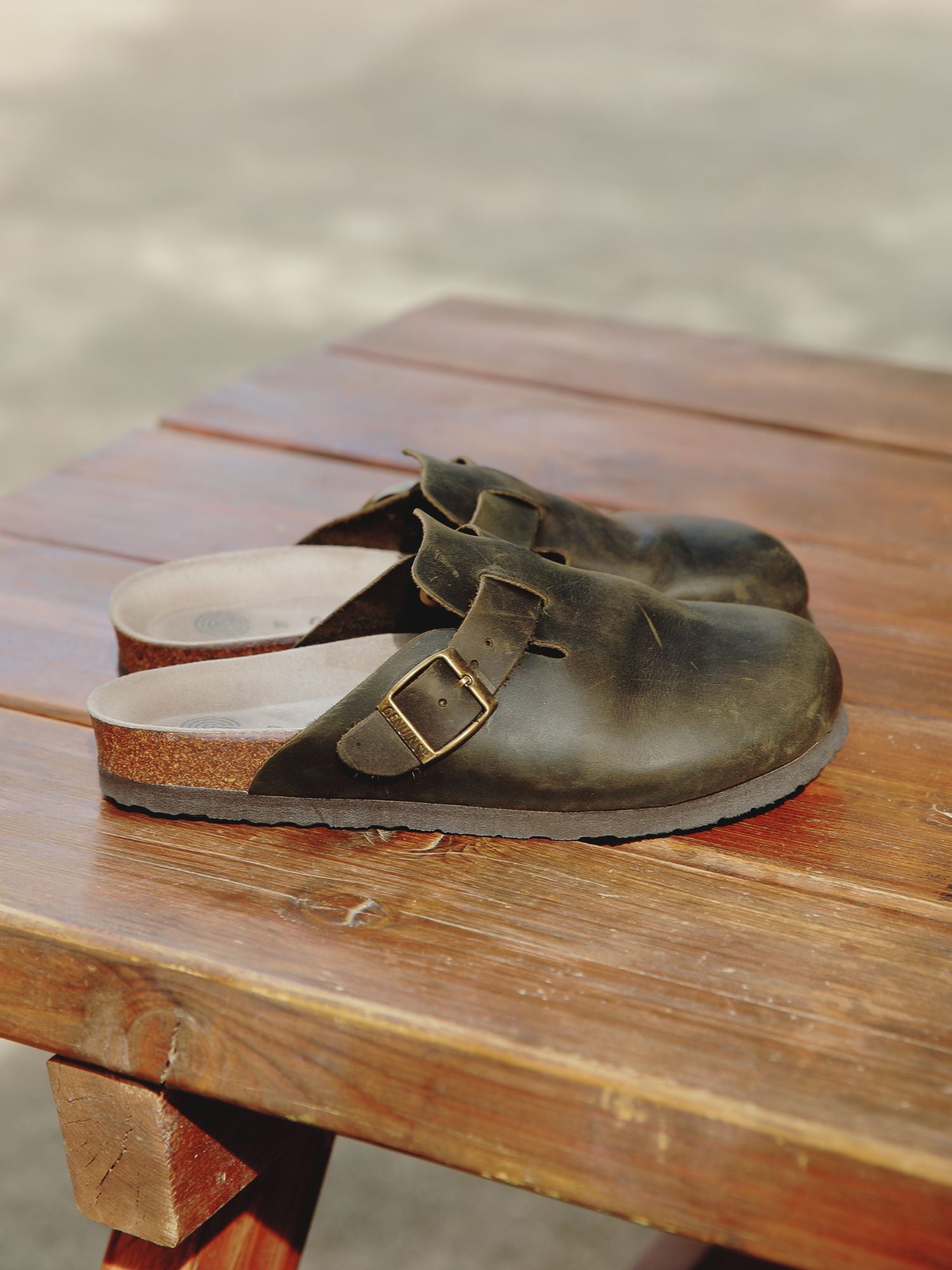 RIVA OILED LEATHER KAKI