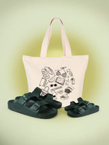 PACK TOTE + H2O KAKI * DAD & ME