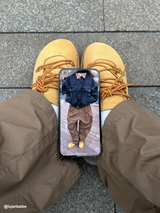 TABANCA VELOUR LEATHER AMBRA