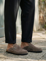 IZAR VELOUR DARK GREY MAN