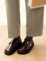 GRISEL VEGAN CROCO COFFEE