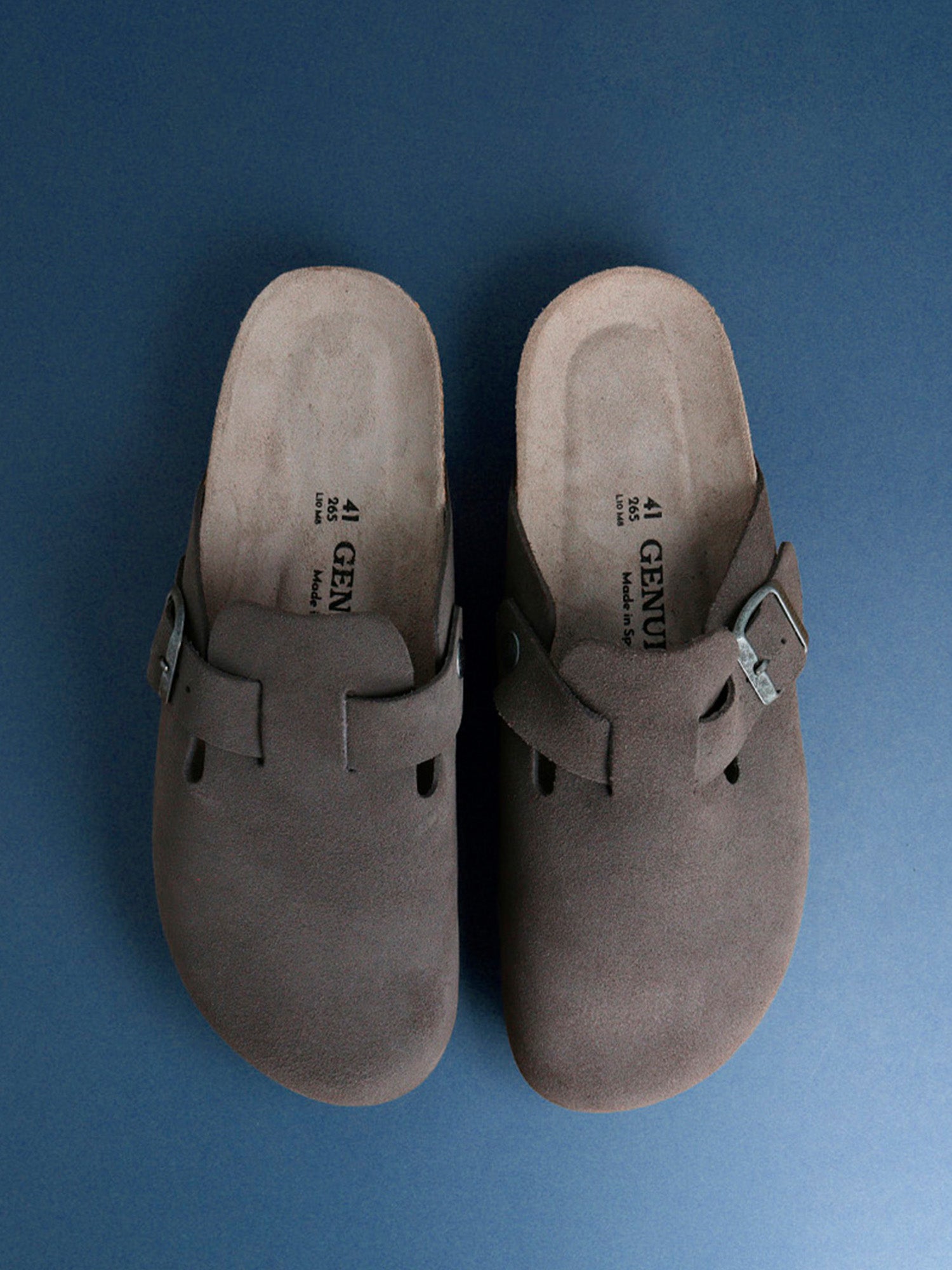 RIVA VELOUR DARK GREY MAN