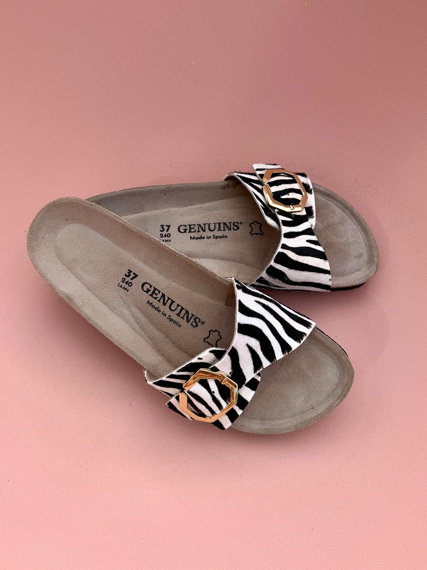 MATILDA LEATHER ZEBRA